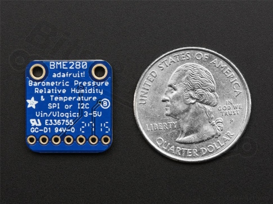 Barometric presssure sensor/ altimeter/ temperature I2C/SPI - BME280